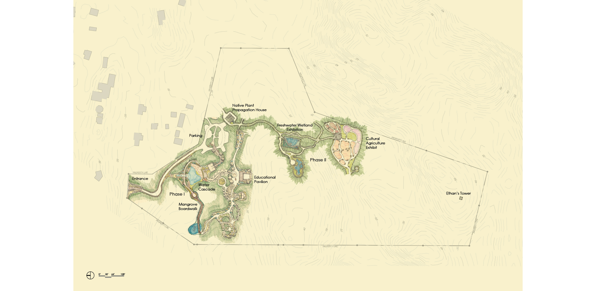 The Leon Levy Native Plant Preserve Site Plan